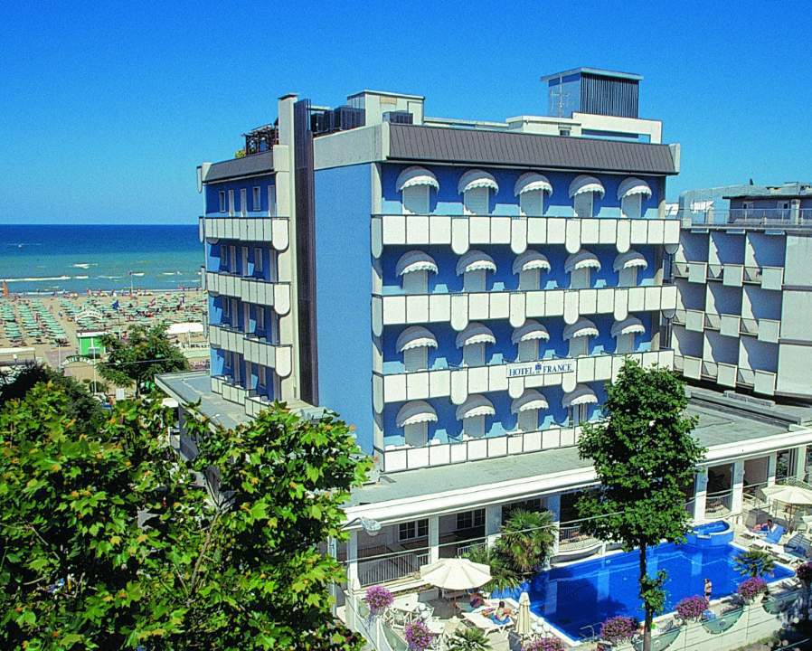 Hotel De France Rimini Exterior foto